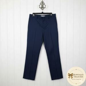 Elie Tahari Blue Trousers Women's 30" Waist Approx 6-8 Classic Dress Pants